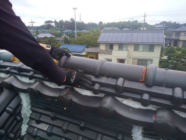 既存の棟を解体していきます